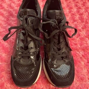 MICHAEL Michael Kors Black High-Top Sneakers